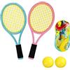 Roysmart Set Di Racchette Da Tennis Per Bambini Con 2 Palline Da Allenamento, Giocattolo Da Racchetta Ideale Per Sport All'Aperto E Al Chiuso
