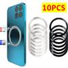 DIKELANG 10 pezzi per anello piastra magnetica Magsafe adesivi universali supporto caricatore wireless foglio piastra metallica per iPhone Samsung Xiaomi