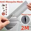 NONE Nastro per schermo per finestra Anti-zanzara Sovvenzione per riparazione schermo Tenda per porta Zanzariera Foro Patch Riparazione Nastro per schermo autoadesivo