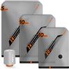 Vacbird Sacchetti Sottovuoto Vestiti Con Pompa Sottovuoto Senza Fili, 25 Pezzi (10 * 40x54cm, 10 * 47x64cm, 5 * 54x74cm), Buste Sottovuoto Vestiti Salvaspazio - Ideali per Viaggi e Organizzare Bagagli