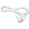 SQUADO Prolunga Lineare 5 Metri, Cavo Elettrico Spina 10/16A Bipasso 5MT, Bianco