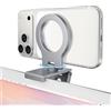 Itramax Continuity Camera Webcam Mount,Supporto Magnetico 360° Regolabile per Monitor e iPhone come Webcam per MagSafe iPhone 17 16 15 14 13 12 11 XS XR,iMac e MacBook,Laptop,Studio Display,Apple TV