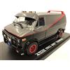 Greenlight Collectibles 86515, A-TEAM DieCast Furgone GMC VANDURA 1983 12cm, Scala 1/43, Nero
