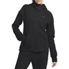 Nike Felpa da Donna con Cappuccio e Zip Tech Fleece Windrunner Nera