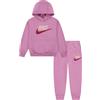 Nike Tuta da Bambina Club Chenille Rosa