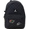 Nike Jordan Mini Zaino Monogram Patch Nero