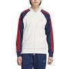 Adidas - Felpa Uomo Full Zip Adicolor Classics Sst, Bianco