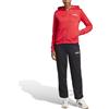 Adidas Tuta da Donna Essentials Linear Rossa