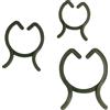 Clips per orchidee e piante rampicanti 1,6 cm (n.10 pezzi), ditta Arca