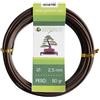 Filo di alluminio ramato (alluminio-ramato) Geotools 2,5 mm per bonsai, 80 gr