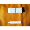 Cartellini, etichette a lancetta in PVC 80x13x0,06 mm (PF8) (50 pezzi)