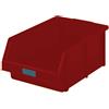 Contenitore in plastica Alfa 5 rosso traffico, 307x480xh185