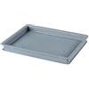Contenitore in plastica Delta Mec 3 grigio, 400x300xh40