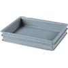 Contenitore in plastica Delta Mec 6 grigio, 400x300xh70