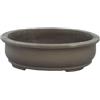 Vaso per bonsai ovale in gres 25x20,5x6,5 cm - GL13b