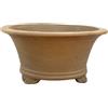 Vaso per bonsai rotondo in gres 38x38x19 cm - GL21a
