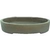 Vaso per bonsai ovale in gres 42x32x6,5 cm - GL39b