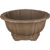 Vaso per bonsai rotondo (forma a fior di loto) in gres 85x85x37 cm - GL33a