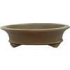 Vaso per bonsai ovale in gres 25x20x5,5 cm - GL68c