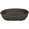 Vaso per bonsai Giapponese Morrisan ovale in gres 34x29,5x8 cm - B22-36b
