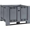 Cargopallet 700 PLUS grigio ATX con 2 travette, 1200x1000xh830