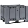 Cargopallet 700 PLUS grigio ATX con 3 travette, 1200x1000xh830