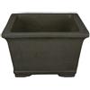 Vaso per bonsai quadrato in gres 28x28x17,5 cm - 2936c