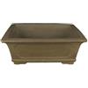 Vaso per bonsai rettangolare in gres 32x22x12 cm - GL49b