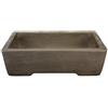 Vaso per bonsai rettangolare in gres 37x25x9,5 cm - 2858a