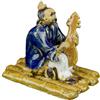 Statuina da compagnia per bonsai, musicista 6,5x4,5x6 cm - CA-50B2