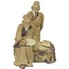 Statuina da compagnia per bonsai, saggi a riposo 5,5x5,5x8 cm - CA-3