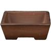 ZZZ Vaso per bonsai rettangolare in gres 15,5x11x5 cm - ZM15B