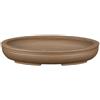 Vaso per bonsai ovale in gres 25,5x17x3,5 cm - XM015