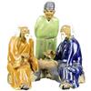 Statuina da compagnia per bonsai, saggi a riposo 8x7,5x7,5 cm - CA-25