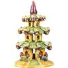 Statuina da compagnia per bonsai, tempio 6,5x6,5x8,5 cm - S-1B