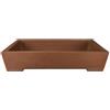 Vaso per bonsai rettangolare in gres 92x52x18 cm - GL103a