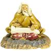 Statuina da compagnia per bonsai, anziano musicista 4x5x5,5 cm - CA-50B3