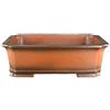 Vaso per bonsai rettangolare in gres 43,5x30,5x13 cm - 2329a
