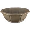 Vaso per bonsai ottagonale (forma a fior di loto) in gres 45,5x45,5x16,5 cm - 2946a