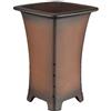 Vaso per bonsai quadrato (stile a cascata) in gres 16x16x27 cm - B130