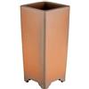 Vaso per bonsai quadrato (stile a cascata) in gres 9,5x9,5x23 cm - B150
