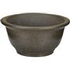 Vaso per bonsai rotondo in gres 13x13x6,5 cm - B128a