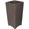 Vaso per bonsai quadrato (stile a cascata) in gres 29x29x65 cm - 2949