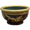 Vasca rotonda in gres smaltato per giardino Zen (Mizubachi) 85,5x85,5x46,5 cm - JT008