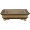 Vaso per bonsai rettangolare in gres 29x23x6,5 cm - SM051b