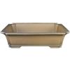 Vaso per bonsai rettangolare in gres 35,5x28x9 cm - SM035b