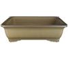 Vaso per bonsai rettangolare in gres 35x26x9,5 cm - SM040b