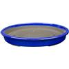 Vaso per bonsai Giapponese Morrisan ovale in gres smaltato blu 28,5x20,5x4 cm - B23-42a