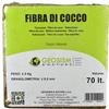 Fibra di cocco in mattonella Geosism, inferiore a 0,5 mm (c.ca 5 kg - 70 lt)