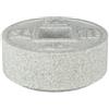 Vasca rotonda cinese con simboli in pietra (granito rosa) (Tsukubai) scolpita a mano per giardini zen, 60x60xh30 cm - GFW204D60